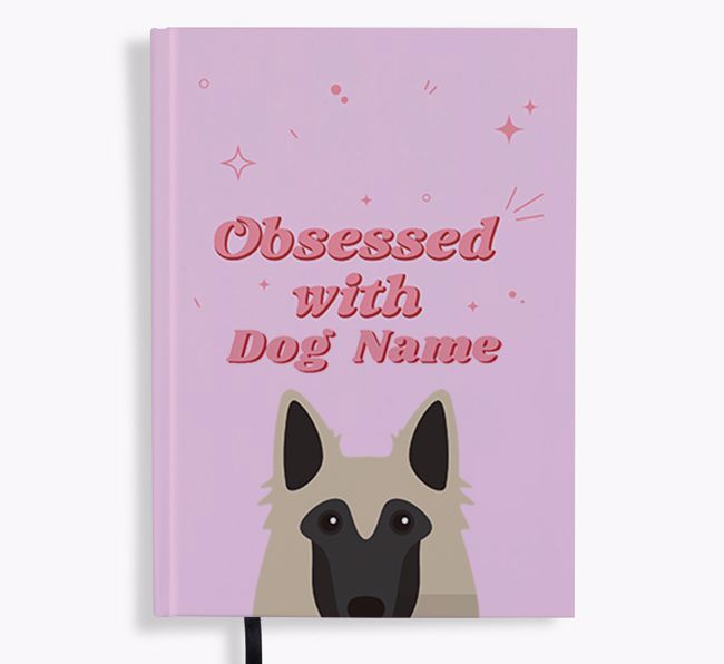 Obsessed: Personalised {breedFullName} Notebook